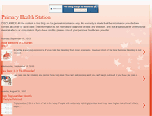 Tablet Screenshot of primaryhealthstation.blogspot.com