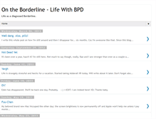 Tablet Screenshot of borderline-eden.blogspot.com