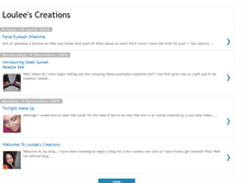 Tablet Screenshot of louleescreations.blogspot.com