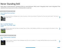 Tablet Screenshot of neverstandingstill.blogspot.com