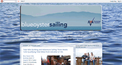 Desktop Screenshot of blueoystersailing.blogspot.com