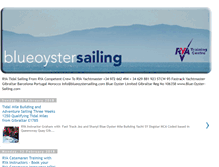 Tablet Screenshot of blueoystersailing.blogspot.com