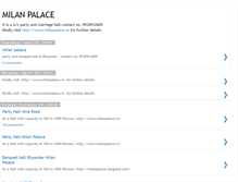 Tablet Screenshot of milanpalace.blogspot.com