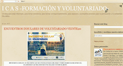 Desktop Screenshot of icascanarias.blogspot.com