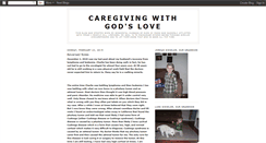 Desktop Screenshot of caregivingwithgodslove.blogspot.com