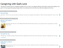 Tablet Screenshot of caregivingwithgodslove.blogspot.com