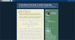 Desktop Screenshot of jewishliturgy.blogspot.com