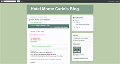 Desktop Screenshot of hotelmontecarlo-paris.blogspot.com