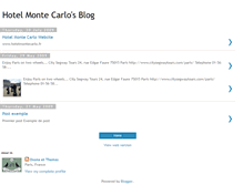 Tablet Screenshot of hotelmontecarlo-paris.blogspot.com