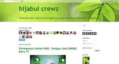 Desktop Screenshot of hijabulcrewz.blogspot.com