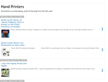 Tablet Screenshot of handprinters.blogspot.com