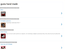 Tablet Screenshot of gusiahandmade.blogspot.com