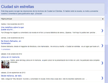 Tablet Screenshot of ciudadsinestrellas.blogspot.com