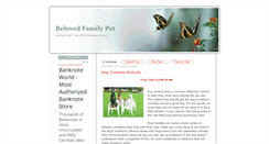 Desktop Screenshot of belovedpet.blogspot.com