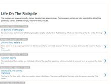 Tablet Screenshot of lifeontherockpile.blogspot.com