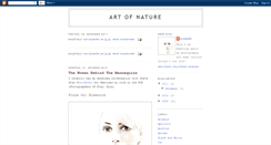 Desktop Screenshot of eleanors-artofnature.blogspot.com