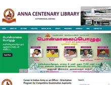 Tablet Screenshot of annacentenarylibrary.blogspot.com