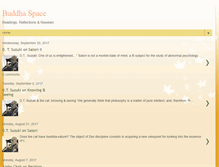 Tablet Screenshot of buddhaspace.blogspot.com