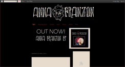 Desktop Screenshot of annafranzon.blogspot.com