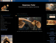 Tablet Screenshot of despereaux-trailer.blogspot.com