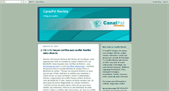 Desktop Screenshot of canalpsirevista.blogspot.com