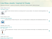 Tablet Screenshot of lisamiwajewels.blogspot.com