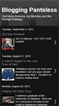 Mobile Screenshot of bloggingpantsless.blogspot.com