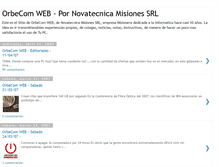 Tablet Screenshot of orbecomradio.blogspot.com