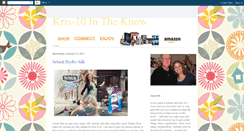 Desktop Screenshot of kris10intheknow.blogspot.com