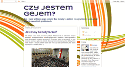 Desktop Screenshot of czyjestemgejem.blogspot.com