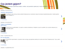 Tablet Screenshot of czyjestemgejem.blogspot.com