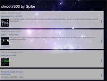 Tablet Screenshot of chroot2600.blogspot.com