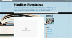 Desktop Screenshot of planilhaeletro.blogspot.com