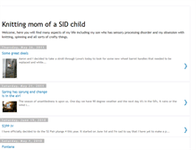 Tablet Screenshot of knittingmomofasidchild.blogspot.com