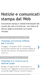 Mobile Screenshot of comunicati-web.blogspot.com