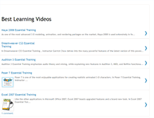 Tablet Screenshot of bestlearningvideos.blogspot.com