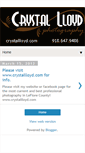 Mobile Screenshot of crystallloydphotography.blogspot.com