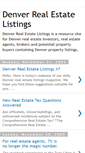 Mobile Screenshot of denverrealestatelistings.blogspot.com