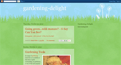 Desktop Screenshot of gardening-delight.blogspot.com
