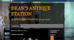 Desktop Screenshot of deansantiquestation.blogspot.com