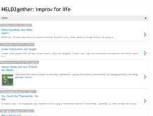Tablet Screenshot of held2getherimprov.blogspot.com