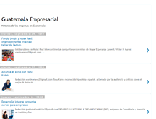 Tablet Screenshot of guatemalaempresarial.blogspot.com