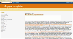 Desktop Screenshot of blogtemplatebase.blogspot.com