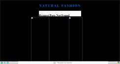 Desktop Screenshot of naturalsfashion.blogspot.com