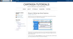 Desktop Screenshot of camtasia-tutorials.blogspot.com