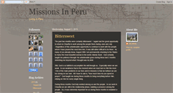 Desktop Screenshot of missionnperu.blogspot.com