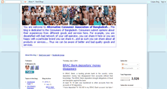Desktop Screenshot of bdconsumers.blogspot.com