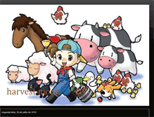 Tablet Screenshot of harvest-moon-games.blogspot.com