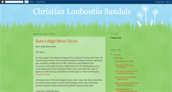 Desktop Screenshot of christian-louboutin09.blogspot.com