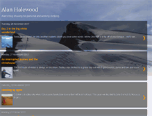 Tablet Screenshot of alanhalewood.blogspot.com